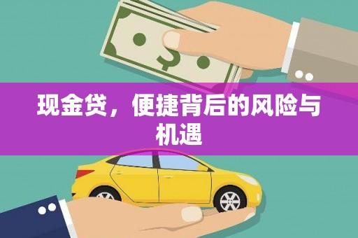 沾益现金贷，便捷背后的风险与机遇