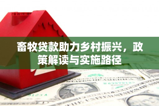 沾益畜牧贷款助力乡村振兴，政策解读与实施路径