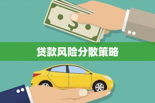 沾益贷款风险分散策略