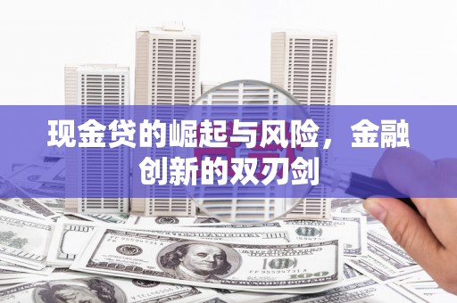 沾益现金贷的崛起与风险，金融创新的双刃剑