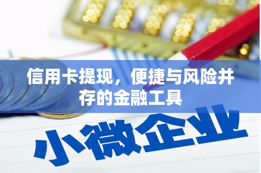 沾益信用卡提现，便捷与风险并存的金融工具
