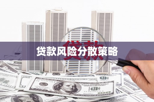 沾益贷款风险分散策略