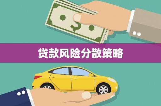 沾益贷款风险分散策略