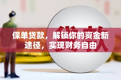 沾益保单贷款，解锁你的资金新途径，实现财务自由