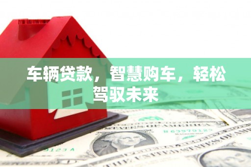 沾益车辆贷款，智慧购车，轻松驾驭未来