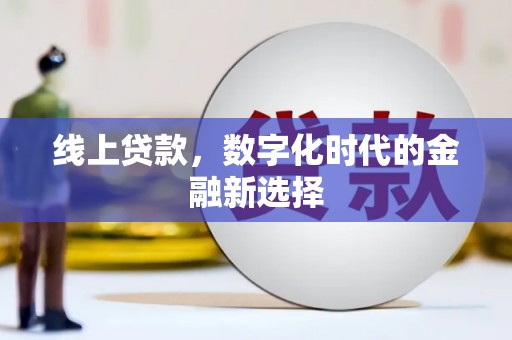沾益线上贷款，数字化时代的金融新选择